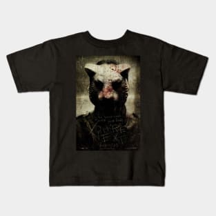 You're Next Movie Poster Tiger Mask Kids T-Shirt